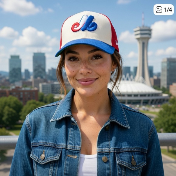 New Era Other - Expos  Baseball Cap by New Era size M/L